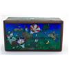 Image 3 : JAPANESE CLOISONNE FLORAL HINGED BOX