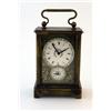 Image 1 : GERMAN BRONZE & ENAMEL CARRIAGE CLOCK