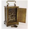 Image 5 : GERMAN BRONZE & ENAMEL CARRIAGE CLOCK
