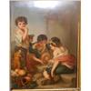 Image 2 : KPM GERMANY PORCELAIN PLAQUE "DICE PLAYERS"