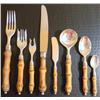 Image 2 : 53pc BUCCELLATI TAHITI STERLING FLATWARE SET