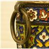 Image 6 : RUSSIAN SILVER AND ENAMEL COVERED URN