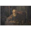 Image 2 : P.E. RENOWITZKY OIL PAINTING ON CANVAS OF OLD MAN