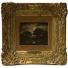 Image 1 : R.A. BLAKELOCK OIL PAINTING ON BOARD "MOONLIGHT"