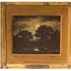 Image 2 : R.A. BLAKELOCK OIL PAINTING ON BOARD "MOONLIGHT"