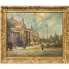 Image 1 : J. SLOMAN OIL PAINTING ON CANVAS OF BUILDING