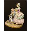 Image 2 : MEISSEN GERMAN PORCELAIN DOUBLE FIGURE