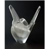 Image 4 : LALIQUE FRANCE CRYSTAL SYLVIE VASE