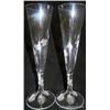 Image 1 : PAIR OF LALIQUE CHAMPAGNE FLUTES