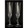 Image 1 : 6 FABERGE "KISSING DOVES" CHAMPAGNE GLASSES