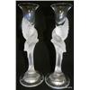 Image 1 : PAIR OF FABERGE "KISSING DOVES" CANDLESTICKS