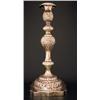 Image 5 : PR OF ANTIQUE RUSSIAN SILVER REPOUSSE CANDLESTICKS