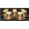 Image 1 : 8 TIFFANY & CO STERLING DEMITASSE CUPS & SAUCERS