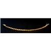 Image 5 : LADIES 14KT YG DIAMOND TENNIS BRACELET 5CTS