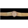 Image 2 : LADIES 14KT YG CONCORD WATCH w DIAMOND FACE & BEZE