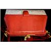 Image 6 : JUDITH LEIBER RED SNAKE LEATHER & CRYSTAL PURSE