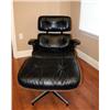 Image 2 : HERMAN MILLER LEATHER CHAIR w OTTOMAN