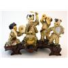 Image 1 : ORIENTAL IVORY FIGURES OF CHILDREN PLAYING MUSIC
