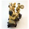 Image 4 : ORIENTAL IVORY FIGURES OF CHILDREN PLAYING MUSIC