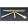 Image 1 : LOF OF 5 ORIENTAL DRAGON IVORY CIGARETTE HOLDERS