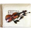 Image 2 : COLD PAINTED BRONZE DECORATIVE VIOLIN