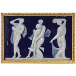 THARAUD LIMOGES FRANCE PATE SUR PATE PLAQUE