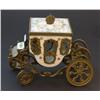 Image 1 : AUSTRIAN BRONZE ENAMELED MINIATURE CARRIAGE