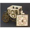 Image 6 : AUSTRIAN BRONZE ENAMELED MINIATURE CARRIAGE