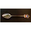 Image 2 : 16 SILVER & ENAMEL SOUVENIER COUNTRY SPOONS