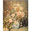 Image 2 : F. WATKINS OIL PAINTING ON CANVAS OF FLOWERS
