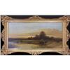 Image 1 : E.C. WILLIAMS OIL PAINTING ON CANVAS OF STREAM