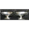 Image 1 : PAIR OF ENGLISH STERLING HANDLED MINT BOWLS