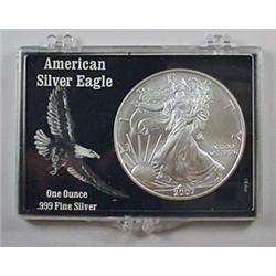 2007 AMERICAN SILVER EAGLE DOLLAR - UNC.