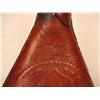 Image 4 : CIVIL WAR ERA POWDER FLASK W/ EMBOSSED HUNTING DOG