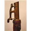 Image 5 : CIVIL WAR ERA POWDER FLASK W/ EMBOSSED HUNTING DOG