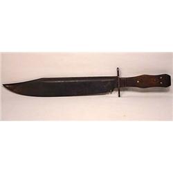 CIVIL WAR ERA CONFEDERATE BOWIE KNIFE - Blade Mark