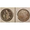 Image 1 : LOT OF 2 1878-S MORGAN SILVER DOLLAR - BU