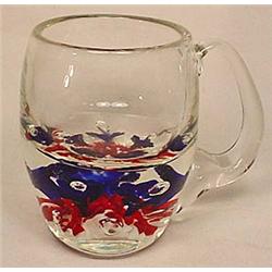 1975 MAUDE AND BOB ST. CLAIR ART GLASS PAPERWEIGHT