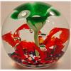 Image 1 : C. 1970'S WM/M ST. ST. CLAIR ART GLASS PAPERWEIGHT
