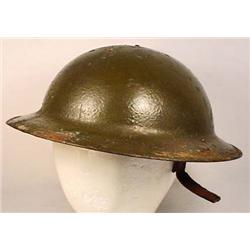 WW1 US ARMY M-1917 COMBAT HELMET - With Liner and 