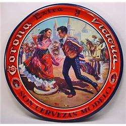 C. 1940'S CORONA EXTRA VICTORIA BEER ADVERTISING T