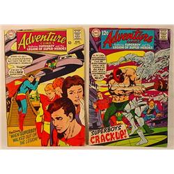 LOT OF 2 VINTAGE ADVENTURE COMIC BOOKS - NO. 371, 