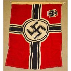 WW2 GERMAN NAZI NAVAL BATTLE SHIP KREIGSMARINE FLA