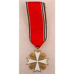 WW2 GERMAN NAZI EAGLE ORDER DECORATION W/ NECK RIB