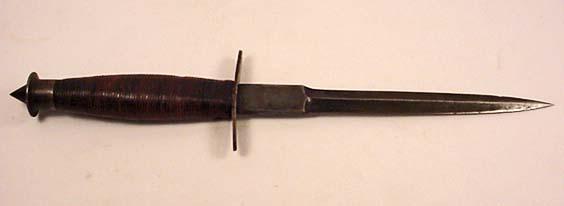 Very Rare 1943 Ww2 Case V 42 Stiletto Knife W She
