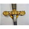Image 6 : VINTAGE MASONIC AOUW FRATERNAL SWORD W/ SCABBARD -