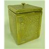 Image 1 : Old brass Arabic box 