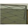 Image 2 : Brushed metal glass top coffee table