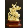 Image 1 : European ivory" St. George Slaying the Dragon".  