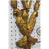Image 4 : Pair gilt wood mirrored sconces 